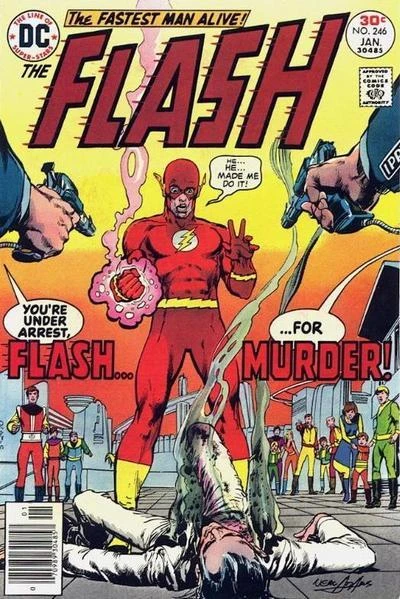 Cover of "Kill Me, Flash-- Faster... Faster!"; Fury of the Floronic Man!
