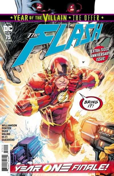 Cover of Year One Chapter Six: Future Flash; Today; The Offer