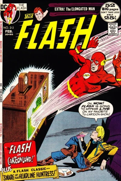 Cover of The Flash In Cartoonland!