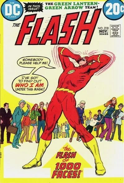 Cover of The Flash of 1000 Faces; Green Arrow is Dead!