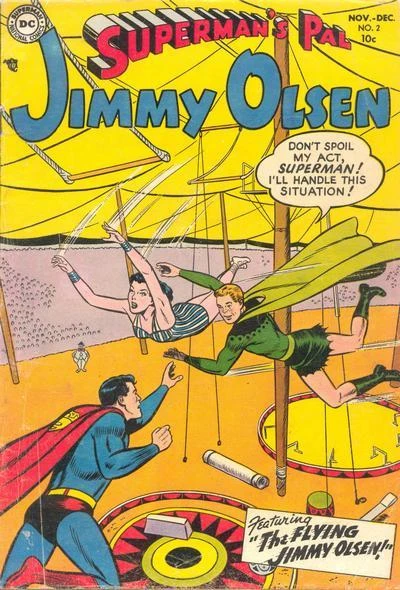 Cover of The Flying Jimmy Olsen!