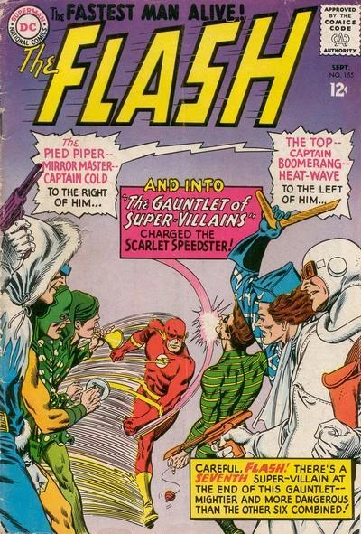 Cover of The Gauntlet Of Super-Villains!