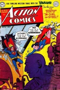 The Girl of Steel!; World of the Metal Men!; Pipeline Peril!; Riddle of the Rainbow Man!