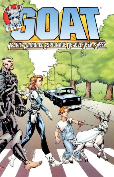 Cover of The Goat: Heavily Armored Espionage Deadly Uber Sheep