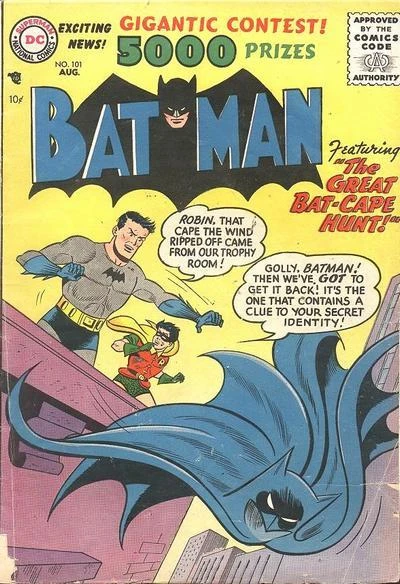 Cover of The Great Bat-Cape Hunt!