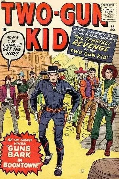 Cover of The Guns Of The Two-Gun Kid!