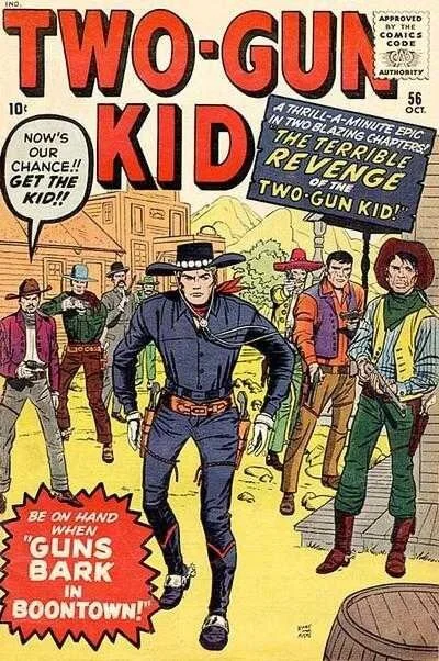 Cover of The Guns Of The Two-Gun Kid!