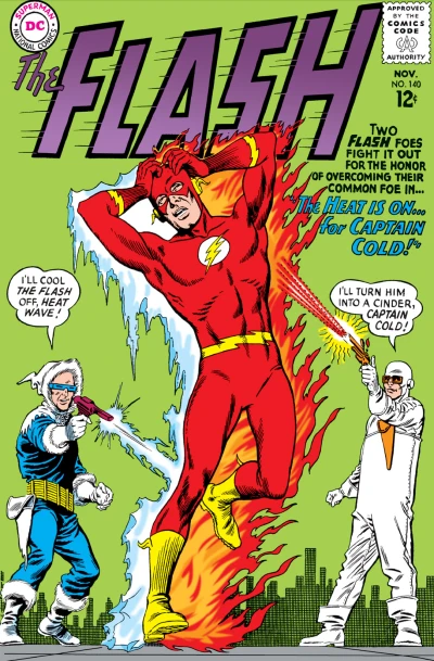 Cover of The Heat is On... For Captain Cold!; The Metal-Eater from the Stars!