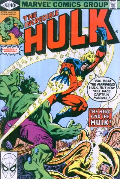 Cover of The Hero and the Hulk!