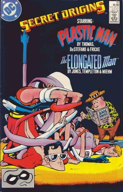 Cover of The Home Stretch; The Secret Origin of Plastic Man