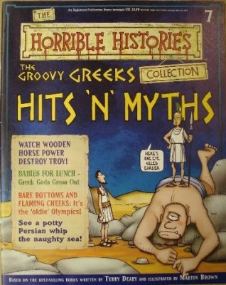 Cover of The Groovy Greeks: Hits 'N' Myths