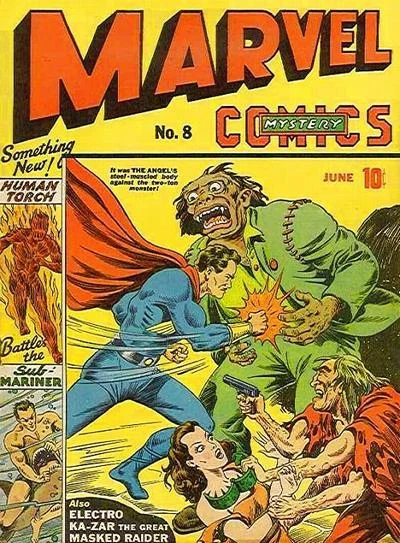 Cover of The Human Torch and the Sub-Mariner Meet