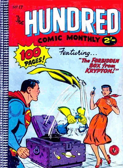 Cover of The Forbidden Box from Krypton!