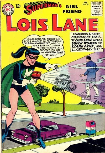 Cover of The Incredible Delusion! / Lois Lane's Jungle Jeopardy! / The Super-Life of Lois Lane!