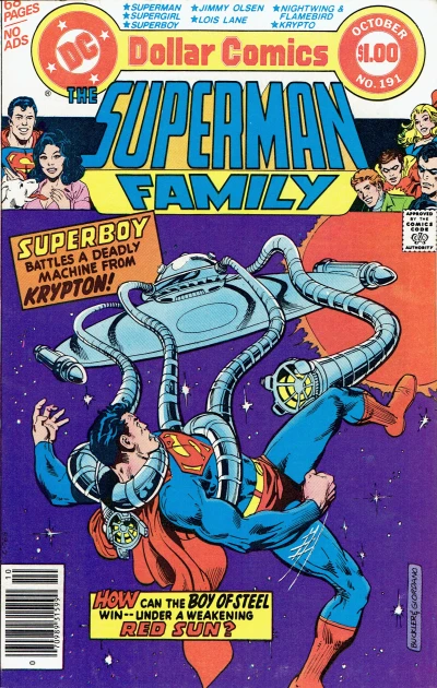 Cover of The Incredible Shrinking Town! / The Quest for the Guardian / The Hunters! / A Matter of Gravity / The Most Precious Plunder / The Super-Hero Money Can't Buy! / Sealed Room