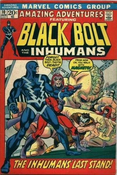 Cover of The Inhumans Last Stand!