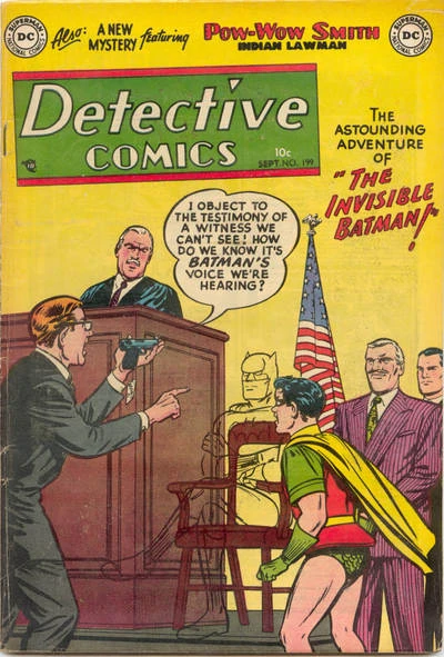 Cover of The Invisible Batman