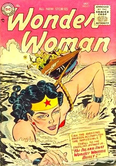 Cover of The Island That Wonder Woman Built!