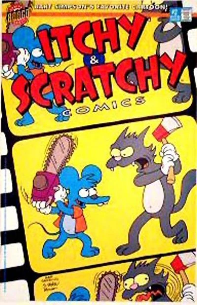 Cover of The Itchy & Scratchy Movie II