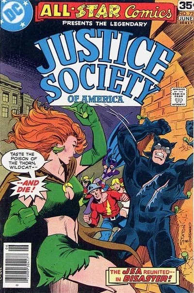 Cover of The JSA Reunited--In Disaster!
