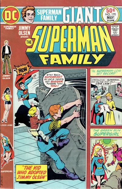 Cover of The Kid Who Adopted Jimmy Olsen / Both Feet in the Grave