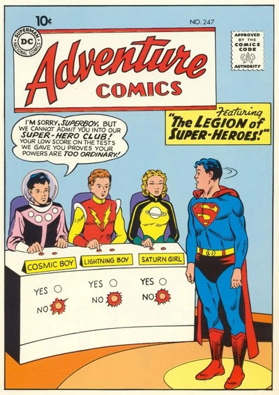 Cover of The Legion of Super-Heroes