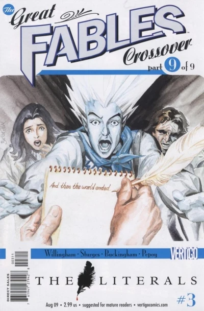 Cover of The Great Fables Crossover, Part 9 of 9: Kill Your Darlings