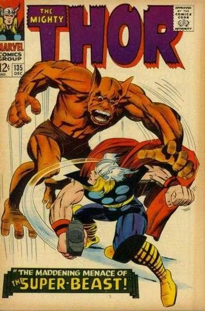Cover of The Maddening Menace of the Super-Beast!