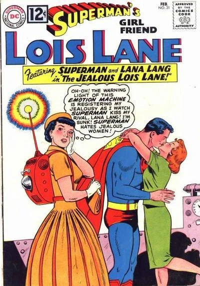 Cover of The Magic Spectacles! / The Jealous Lois Lane! / The Unforgettable Superman!