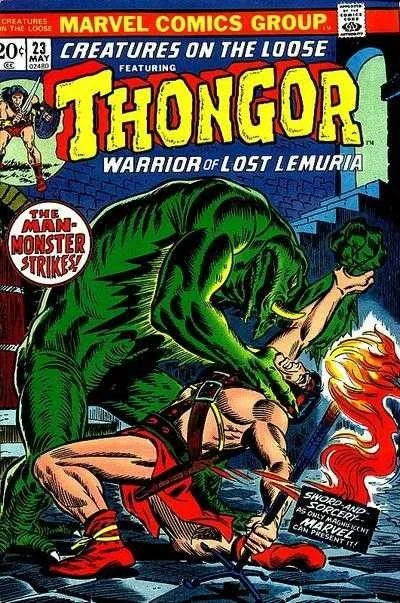 Cover of The Man-Monster Strikes!