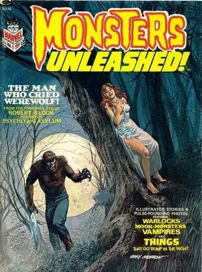 Cover of The man who cried Werewolf!