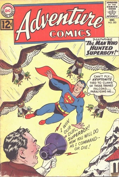 Cover of The Man Who Hunted Superboy!