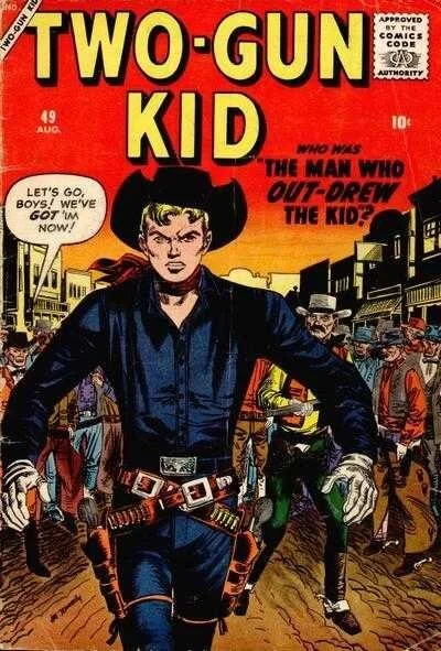 Cover of The Man Who Out-Drew The Kid!