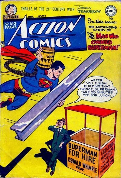 Cover of The Man Who Owned Superman!