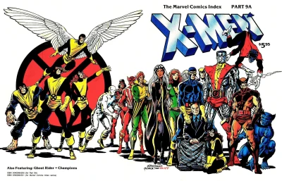 Cover of The X-Men also featuring Ghost Rider, Champions, Black Goliath & Dazzler
