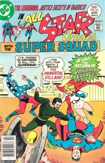 Cover of The Master Plan Of Vandal Savage