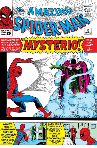 Cover of The Menace of Mysterio