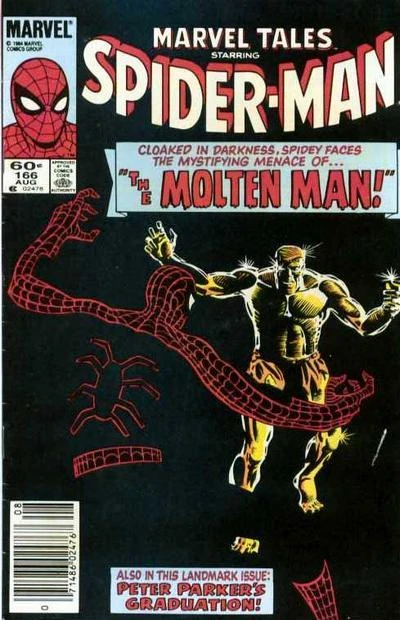 Cover of The Menace of the Molten Man