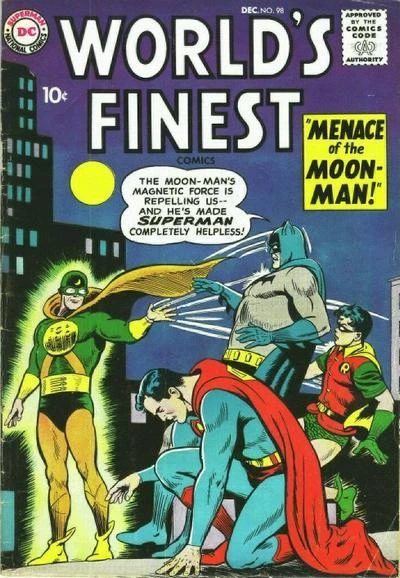 Cover of The Menace of the Moonman