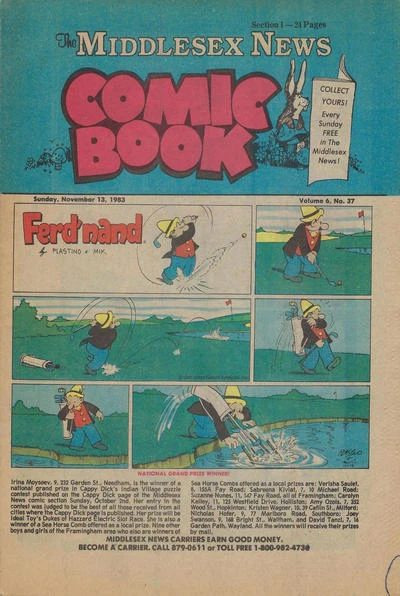 Cover of Issue #v. 6 no. 37