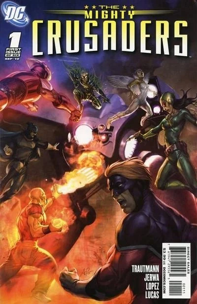 Cover of The Mighty Crusaders vs. The Brain Emperor