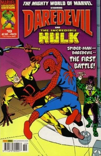 Cover of SPIDER-MAN and DAREDEVIL the First Battle!
