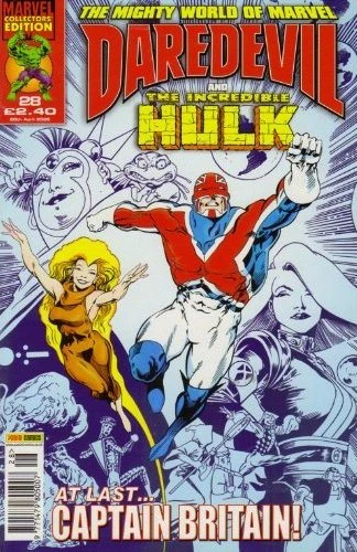 Cover of At Last ... CAPTAIN BRITAIN!