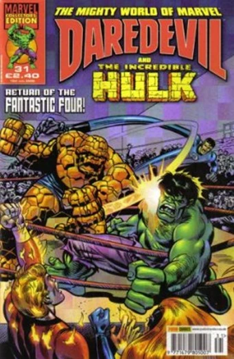 Cover of RETURN of THE FANTASTIC FOUR!