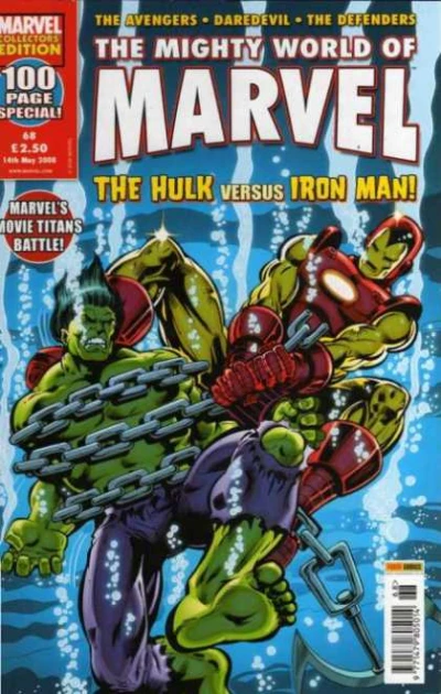 Cover of The Hulk Versus Iron Man!