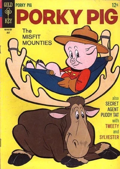 Cover of The Misfit Mounties : Also Secret Agent Putty Tat With Tweety and Sylvester
