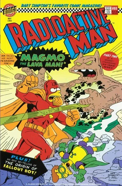 Cover of The Molten Menace of Magmo the Lava Man