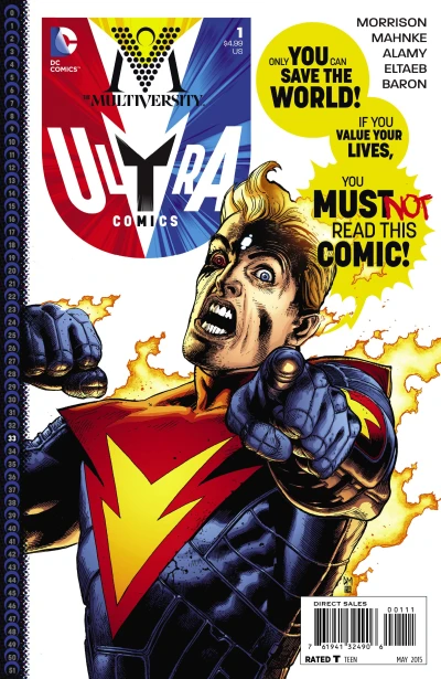 Cover of Ultra Comics Lives!