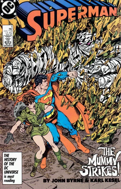 Cover of The Mummy Strikes