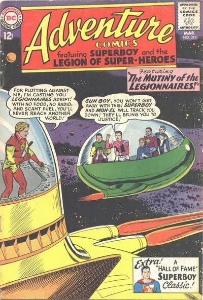 Cover of The Mutiny of the Legionnaires!